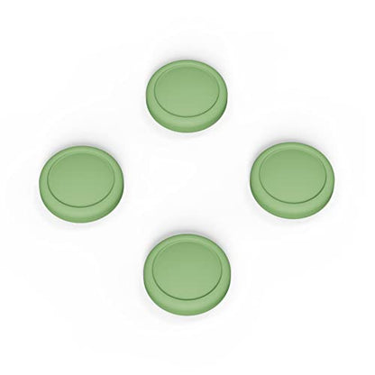 eXtremeRate PlayVital Switch Joystick Caps, Switch Lite Thumbstick Caps, Silicone Analog Cover for OLED Joycon Thumb Grips - Matcha Green - color: Matcha Green