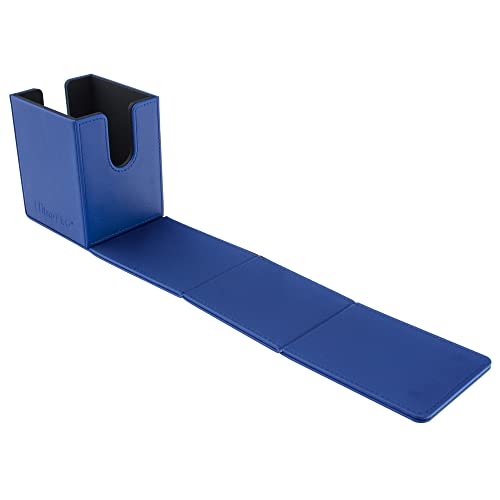 Ultra Pro - Vivid Alcove Flip Card Deck Box (Blue) - Stores & Protects Up To 100 Standard Size Collectible Baseball Gaming Sports or Any Standard Size Cards In Collections - color: Blue