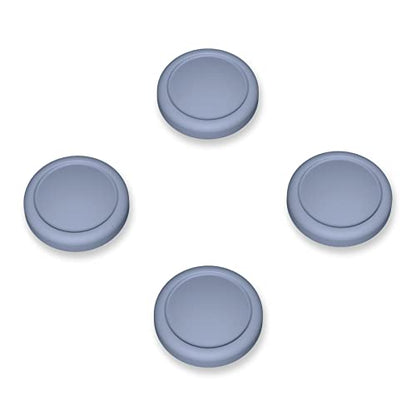eXtremeRate PlayVital Switch Joystick Caps, Switch Lite Thumbstick Caps, Silicone Analog Cover for Switch OLED Joycon Thumb Grip Rocker Caps for Nintendo Switch & Switch Lite - Slate Gray - color: Slate Gray