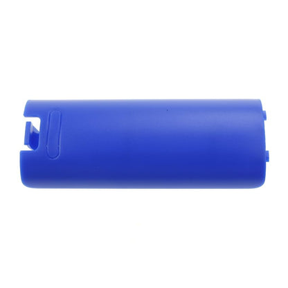 VAPXSGI 1Pcs 7 Colors Battery Cover Back Case For Wii Game Controller Remote Controller Gamepad Handle Battery Lid Door Shell Replacement (Dark Blue) - color: Dark Blue