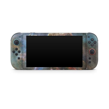 Glossy Glitter Gaming Skin Compatible with Nintendo Switch 2 Console Only - Golden Nebula - Premium 3M Vinyl Protective Wrap Decal Cover - Easy to Apply | Crafted in The USA by MightySkins - color: Golden Nebula, size: Switch 2 Console Skin Only, style: G