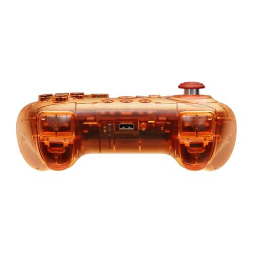 8Bitdo 64 Bluetooth Controller for Analogue 3D, Fire | Switch/Switch 2, Windows and Android Support, Wired USB, D-Input/S-Input Modes, Hall Effect Joystick, Vibration - color: Fire
