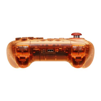 8Bitdo 64 Bluetooth Controller for Analogue 3D, Fire | Switch/Switch 2, Windows and Android Support, Wired USB, D-Input/S-Input Modes, Hall Effect Joystick, Vibration - color: Fire
