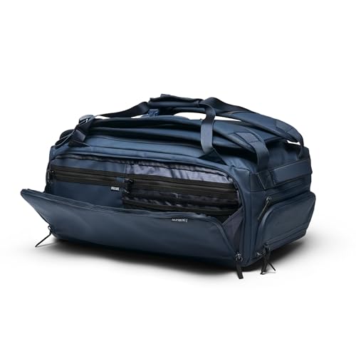 NOMATIC 40L Travel Bag- Convertible Duffel/Backpack, Carry-on Size, Everyday Use Laptop Bag, TSA Compliant - color: Navy