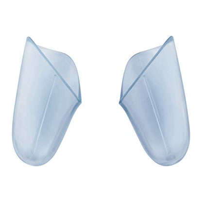 eXtremeRate Glacier Blue Replacement Handle Grips for Nintendo Switch Pro Controller, DIY Hand Grip Shell for Nintendo Switch Pro - Controller NOT Included - color: Clear Glacier Blue