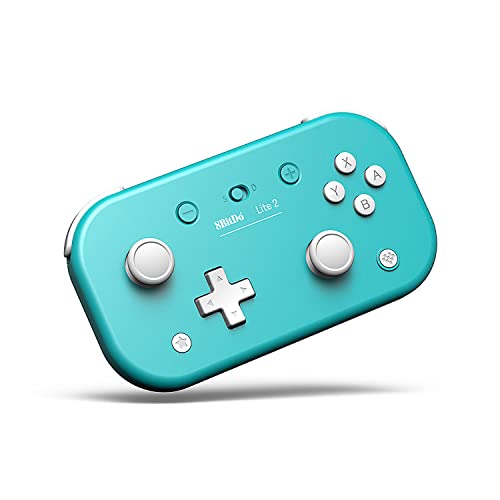 8BitDo Lite 2 Bluetooth Gamepad for Switch, Switch Lite, Android and Raspberry Pi (Turquoise) - color: Turquoise