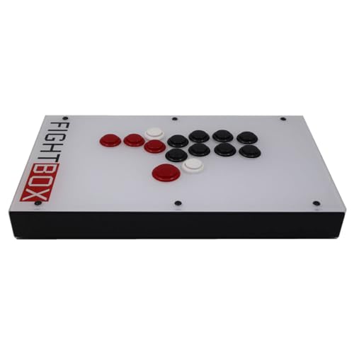 FightBox F8-PC All Button Leverless Arcade Fight Stick Game Controller Compatible With PC/PS3/Switch