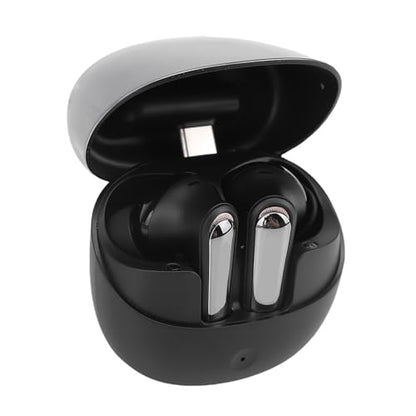 ciciglow Wireless Gaming Earbuds, 2.4GHz Bluetooth Dual Mode Earbuds with ENC Mic, 3D Sound Quality Low Latency for Phone Tablet Laptop (Black) - color: Black