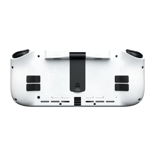 CRKD Nitro Deck+ with HDMI Adapter - Handheld Pro Controller for Nintendo Switch & OLED Model - TV Dockable - Programmable Sidekicks & Back Buttons - True Collection System (Clear White Edition) - color: Clear White Edition