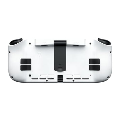 CRKD Nitro Deck+ with HDMI Adapter - Handheld Pro Controller for Nintendo Switch & OLED Model - TV Dockable - Programmable Sidekicks & Back Buttons - True Collection System (Clear White Edition) - color: Clear White Edition