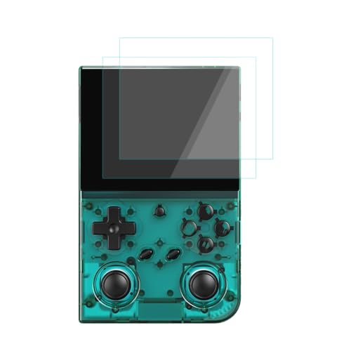 Tempered Glass Screen Protector Film For Anbernic RG35XX Pro Handheld Game Console,2 Pack HD Clear Anti-Scratch Anti-Fingerprint Screen Guard For Anbernic RG35XX Pro Retro Gaming Accessories