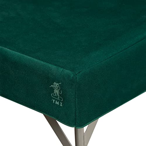 Yellow Mountain Imports Table Cover for Poker, Cards, Mahjong, Board Games, and Tile Games, Professional Grade - color: Green
