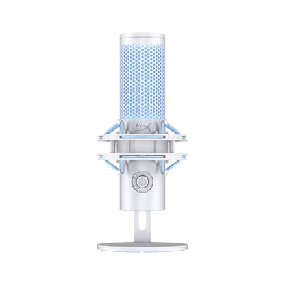 HyperX Quadcast 2 Frost – USB Microphone for Gaming, Streaming and Podcasting, with On-Board Controls, LED Lighting, Removable Shock Mount
