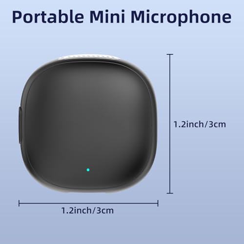 NPTCL Mini Wireless Lavalier Microphone USB C for iPhone 17/16/15, Android | Ai Noise Cancelling Clip on Lapel Mic, 35 Hour Charging Case, 328Ft Transimission for Video Recording Vlog Tiktok YouTube - style: Ai Noise Canceling-for All iPhone and Android