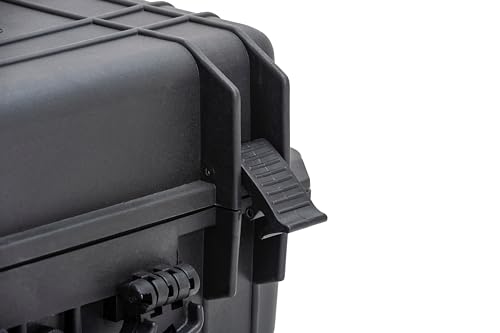 MEIJIA Portable All Weather Waterproof Camera Case with Customized Fit Foam,Fit Use of Drones,Camera,Equipments,Pistols,Elegant Black(18.3 ”x14.57”x8.66”) - size: 18.3 ”x14.57”x8.66”