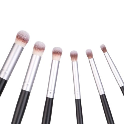 Drybrush Set - Premium Art Paintbrush Set for Miniatures,6 Different Sizes | Ultra-Soft Vegan Fibers,Banner Painting Supplies,Ideal for Detailing - style: 6P Black