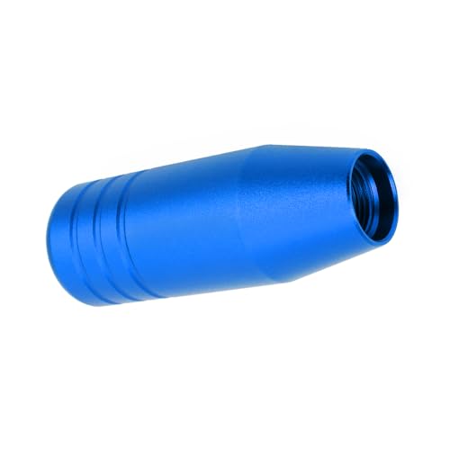 3.5inch Aluminum Alloy Shift Knob, Heavy Duty Car Gear Lever Stick Shifter Handle fit Most Automatic Manual Vehicle Blue - color: Blue, size: 9cm