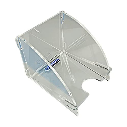 LITKO Standard Card Deck Holder | Single Pile, 75-100 | US/EU 70x100mm | Playing card tray for Magic, Pokémon & TCGs | Angled finger notch | Snap-fit, no glue | Laser-cut acrylic - color: Clear, size: Holds 75-100 Standard Cards. Single Pile