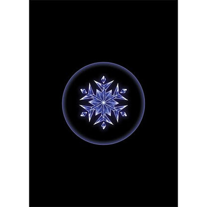 Elements I - 100 Textured Matte TCG Card Sleeves - Fits Magic MTG Commander Pokemon and Other Card Games - Playing Card Sleeves (Ice) - style: Ice