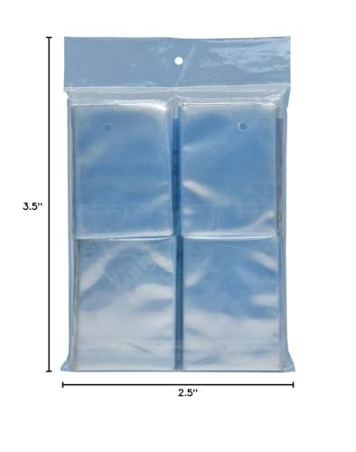 Ultra PRO - Penny Sleeves® Clear Card Sleeves for Standard Size Trading Cards measuring 2.5" x 3.5" (500 count pack)