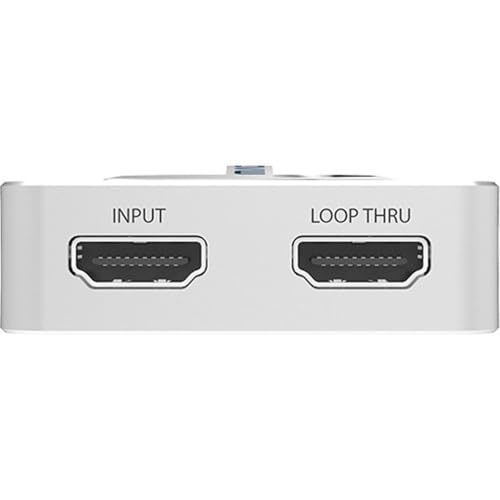 Magewell USB Capture HDMI 4K Plus – 1-Channel HDMI to USB 3.1 Video/Audio Capture Device with Loop-Through, Analog Audio in/Out, Up to 4K60 Input, Up to 4K30 Capture (32090)