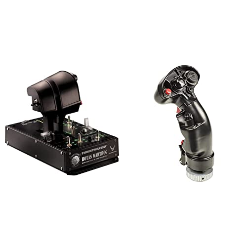 THRUSTMASTER F/A-18C Hornet Flight Stick Add-On and HOTAS Warthog Dual Throttles | Realistic Flight Simulator Controls - style: Thrustmaster F/A 18 HOTAS Grip Add-On