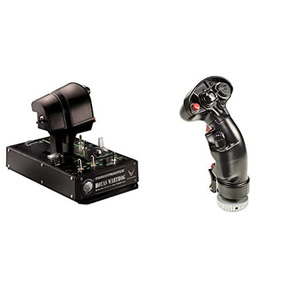 THRUSTMASTER F/A-18C Hornet Flight Stick Add-On and HOTAS Warthog Dual Throttles | Realistic Flight Simulator Controls - style: Thrustmaster F/A 18 HOTAS Grip Add-On