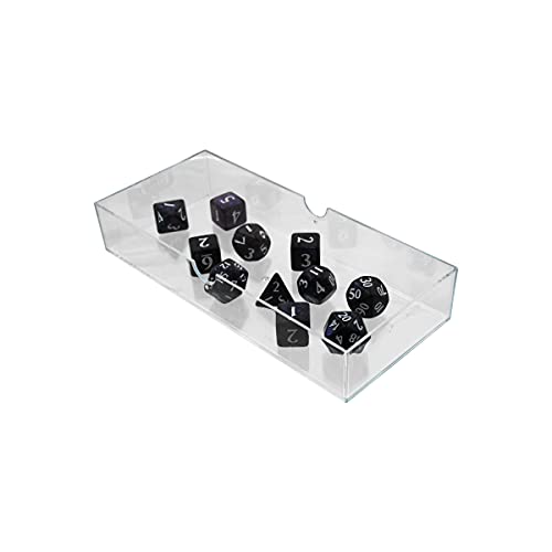 Ultra PRO - Eclipse 11 Dice Set (Jet Black) - Great Dice Set for All Kinds of Card Games and Board Games Such As, DND, MTG, and RPG - UP Your Game with Ultra PRO - color: Jet Black