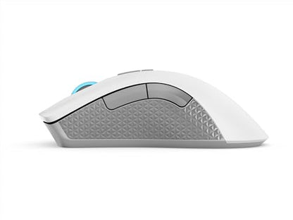 Lenovo Legion M600 RGB Wireless Gaming Mouse – 16,000 DPI, 9 Programmable Buttons, 200-Hour Battery Life, 50-Million Clicks Durability – Ambidextrous Computer Mouse (Stingray) - color: Stingray, size: Large | Ambidextrous, style: M600