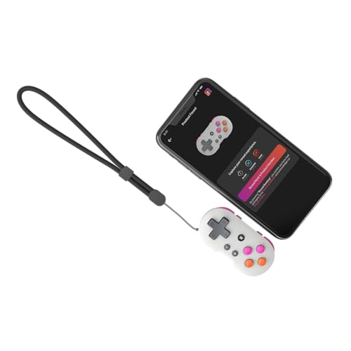CRKD ATOM - Collectible Keychain Controller for Nintendo Switch, PC, Mac, Mobile and Smart TV (CRKD Grey) - color: CRKD Grey
