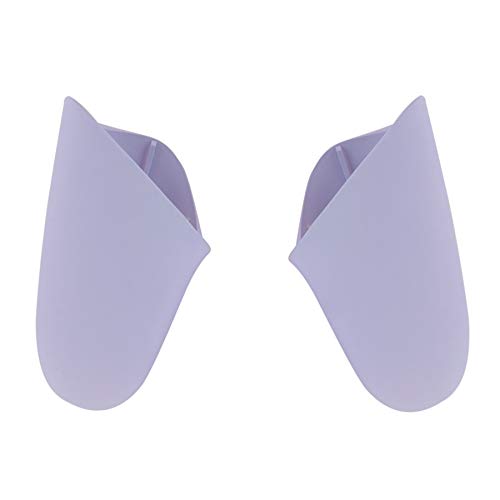 eXtremeRate Light Violet Replacement Handle Grips for Nintendo Switch Pro Controller, DIY Custom Hand Grip Shell for Nintendo Switch Pro - Controller NOT Included - color: Light Violet