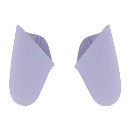 eXtremeRate Light Violet Replacement Handle Grips for Nintendo Switch Pro Controller, DIY Custom Hand Grip Shell for Nintendo Switch Pro - Controller NOT Included - color: Light Violet