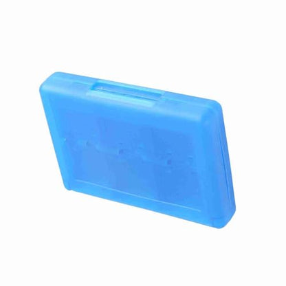 28-in-1 PP Game Card Case Holder - for Nintendo 3DS/DSL/DSI/LL, Cartridge Storage Box with 22 Slots + SD/TF Card Holders + Stylus Organizer(Blue) - color: Blue
