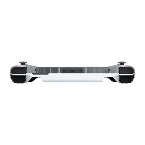 CRKD Nitro Deck+ with HDMI Adapter - Handheld Pro Controller for Nintendo Switch & OLED Model - TV Dockable - Programmable Sidekicks & Back Buttons - True Collection System (Clear White Edition) - color: Clear White Edition