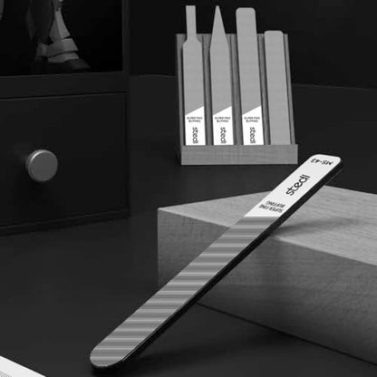stedi Hobby Model Polishing Tools 4 PCS, Ultimate Precision Files | #10000 Grit Glass Mirror Grinding Tools for Plastic Gundam Models, Wood, Resin-base parts. - style: 4 PCS #10000 Grit Glass Files