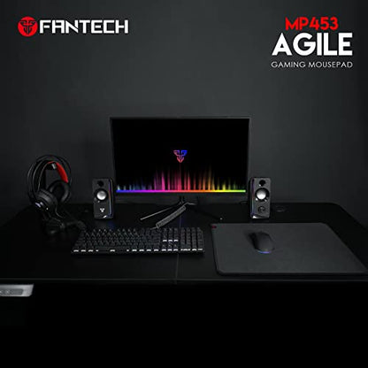 FANTECH Agile MP453 Large Gaming Mouse Pad - SPEEDSILK Surface, 450x350mm - size: 13.8L x 17.7W inches
