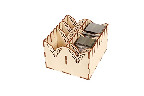 The Broken Token Game Organizer Compatible with The Lord of The Rings: Spreading War Expansion - Wooden Game Organizing Box with Multiple Trays and Dividers - style: Spreading War Expansion