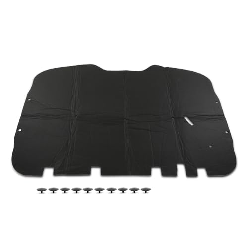 PIT66 Hood Insulation Pad 1/2" with Clips Compatible with Chevy Tahoe 2000-2006/Fit Chevy Suburban 1500 2500 2000-2006 - style: 2000-2006 Chevy Tahoe/Suburban