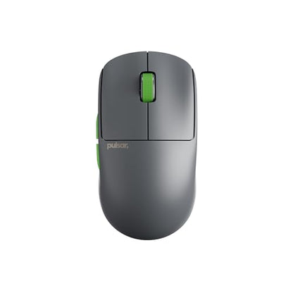 Pulsar Gaming Gears X2 Crazylight Wireless Gaming Mouse, Ultra Lightweight 1.23 oz (35g), Optical Switch, 32000 DPI, 750 IPS, XS-1 Sensor, 8k Compatible (Volt Shadow) - color: Volt Shadow, size: Mini, style: X2 CrazyLight
