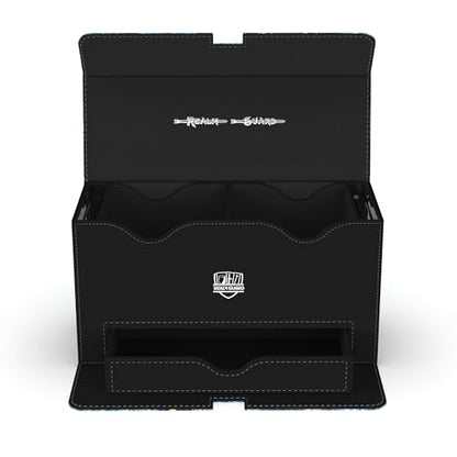 200+ Card Custom Art TCG/MTG Dual Commander Deck Box with Storage (Necromancer)
