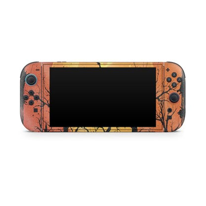 Glossy Glitter Gaming Skin Compatible with Nintendo Switch 2 Console Only - Hallowed Wood - Premium 3M Vinyl Protective Wrap Decal Cover - Easy to Apply | Crafted in The USA by MightySkins - color: Hallowed Wood, size: Switch 2 Console Skin Only, style: G