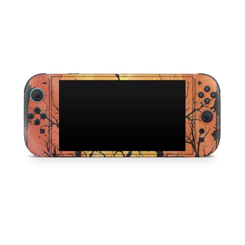 Glossy Glitter Gaming Skin Compatible with Nintendo Switch 2 Console Only - Hallowed Wood - Premium 3M Vinyl Protective Wrap Decal Cover - Easy to Apply | Crafted in The USA by MightySkins - color: Hallowed Wood, size: Switch 2 Console Skin Only, style: G