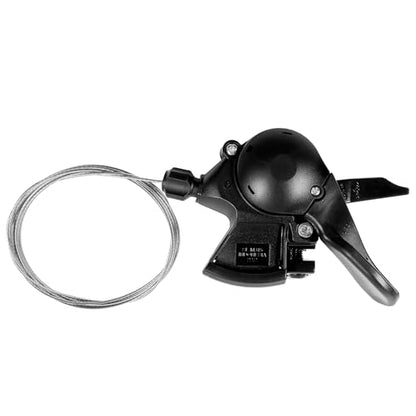 3 Speed Shifter SL-M315-3L Bike Shifter Left Thumb Gear Shifter | 3 Speed Shifter for Moutain Commuter Touring Road Bike,with Visual Window,Skip 3 Gears in a Row,Durable,Low Resistance