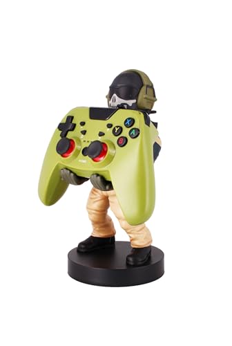 Exquisite Gaming Call of Duty Simon Ghost Riley Controller Holder, Phone Stand & Device Organizer, 8.5 in Licensed Figure