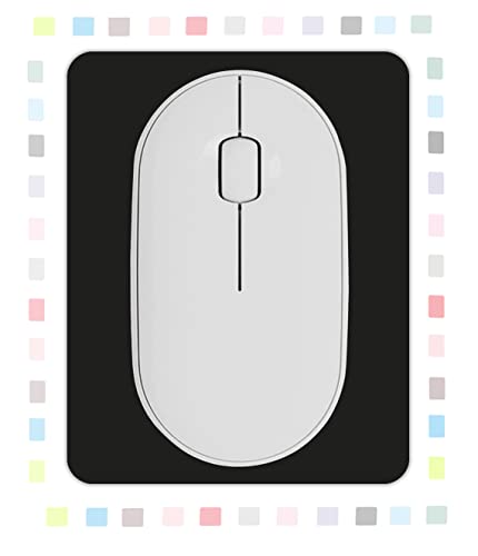 Small Rectangular Mouse pad Shop,only Takes up Mouse Space, Universal Mini Mouse pad Portable Waterproof, with Non-Slip Glue Base, Black 5X6 inches,, black, 5x6 small mouse pad - color: Black, size: 5x6 inches