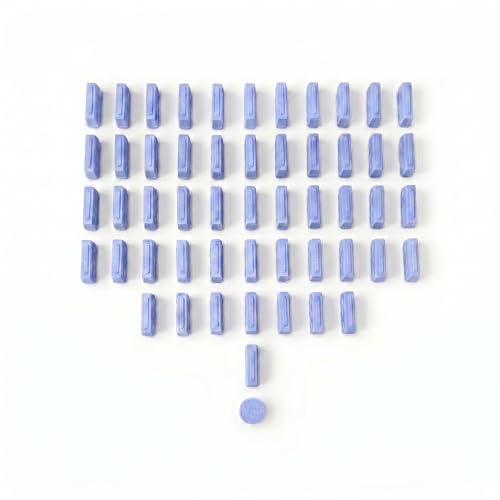 Replacement Train Pieces Compatible with Ticket to Ride (Blue) | Includes 45 standard train tokens, one marker and additional spare trains. - color: Blue