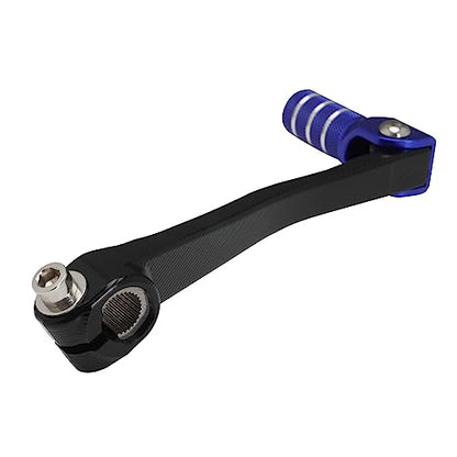 JFG RACING Motorcycle Folding Gear Shifter Shift Lever Pedal CNC Universal for YZ TTR PW 50cc - 125cc CRF XR RM KX KLX SSR Apollo TAO TAO SDG Dirt Pit Bike Blue - color: Blue