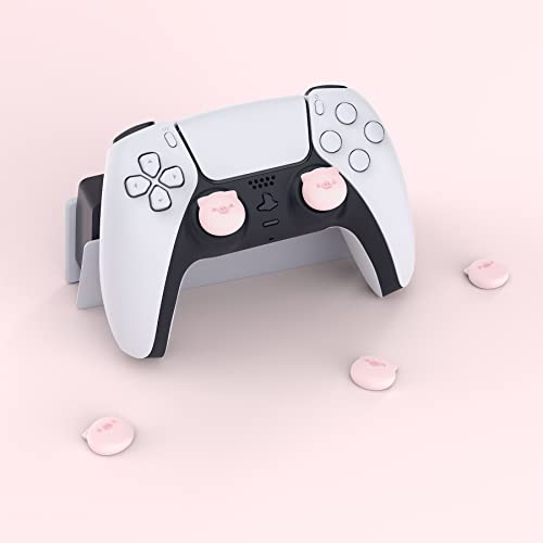 PlayVital Thumb Grip Caps for Xbox Series S/X, Xbox One, Elite Series 2 Controller, Cute Joystick Caps for ps5/EDGE/ps4, Thumbstick Cover for Switch 2 Pro/Switch Pro Controller - Chubby Piggy - color: Chubby Piggy