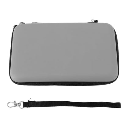 Hard Shell Carrying Case for New 3DS XL/2DS XL - Travel Protective Storage with 8 Game Cartridge Slots & Water Proof PU Exterior (Silver) - color: Silver