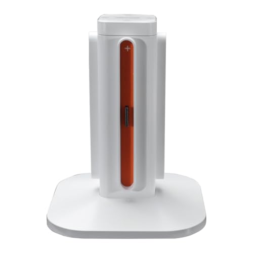 afbptek Switch 2 Joy Con Charging Station, LED Indicator, 4 Joycon Controller Charger Dock, USB Powered for Nintendo Switch2 JoyCon L/R, White - color: White